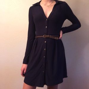 Navy blue dress